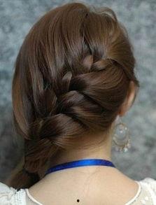 成人夏季编发视频教程,轻松打造清凉发型